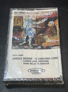 Charles Dickens' A Christmas Carol" / HOLIDAY RECORDS HDY-1940 / Sealed CASSETTE - Picture 1 of 8