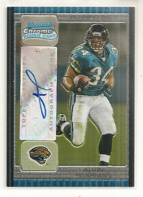 2005 Bowman Chrome #239 Rookie Auto Alvin Pearman, Jacksonville Jaguars - Image 1 of 1
