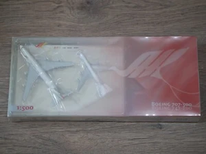 Lysia Wings AHK Air Hong Kong Boeing 747-200 x2 707-300 1:500 Limited of 3 Model - Picture 1 of 4