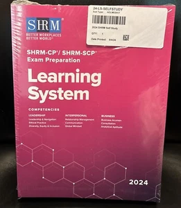 SHRM Learning System Books 2024 NUOVO SHRM-CP SCP preparazione esame - Foto 1 di 7