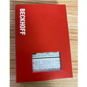 100% NUEVO y original Beckhoff EL3061 en caja - Imagen 1 de 1