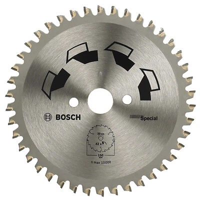 Bosch Circular Saw Blade For Wood, Metal and Plastics, 150 mm x 20/16 mm, 42T - image 1 of 4