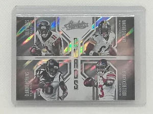 DeAndre Hopkins / Julio Jones / Antonio Brown / OBJ 2016 Absolute Quads #3 - Picture 1 of 2
