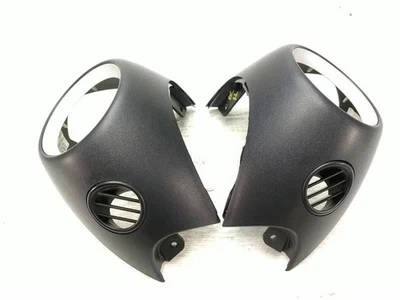 Mini Cooper S R57 R56 R55 2010 tablero de instrumentos juego de molduras de ventilación de aire izquierda y derecha OEM Foto 1 de 4
