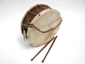 EMS TABOR DRUM w/ STICKS, 12" - Picture 1 of 5