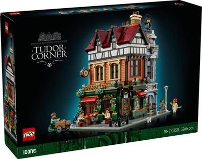 LEGO™ ICONS: Casa ad angolo in stile Tudor (10350) + NUOVO + IMBALLO ORIGINALE  - Immagine 1 di 4