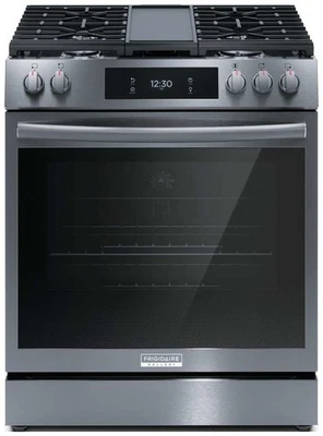 Frigidaire GCFG3060B 30"W 6.1 Cu. Ft. Gas Range - Stainless Steel - Image 1 of 4