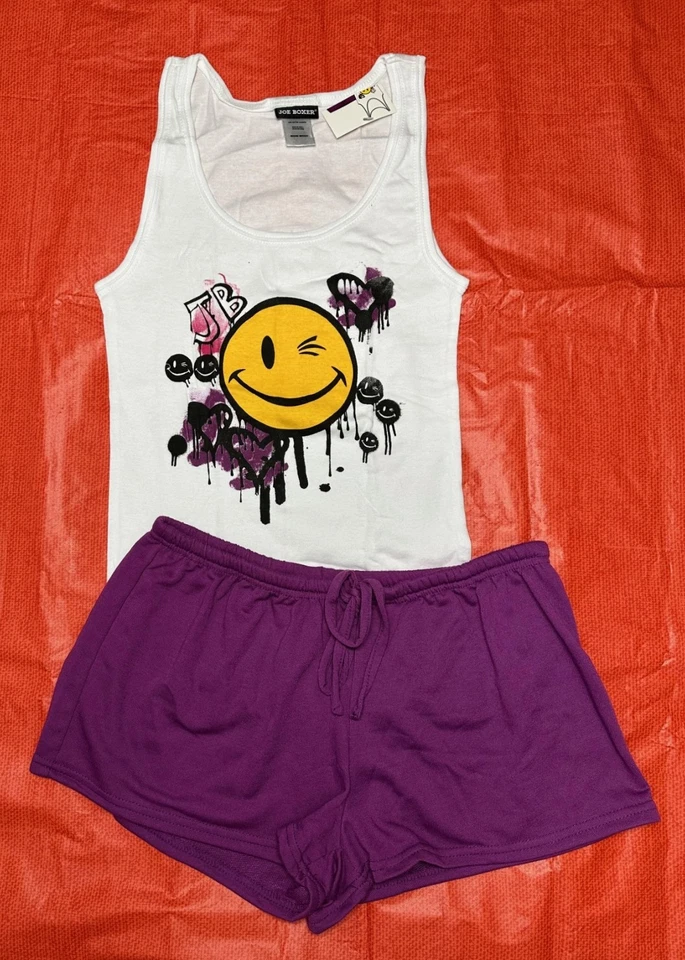 Women's Joe Boxer 2  Piece Pajama Short Set: M - Image 1 of 1