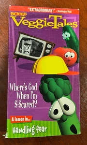 VeggieTales Where's God When I'm S-Scared? VHS - Picture 1 of 2
