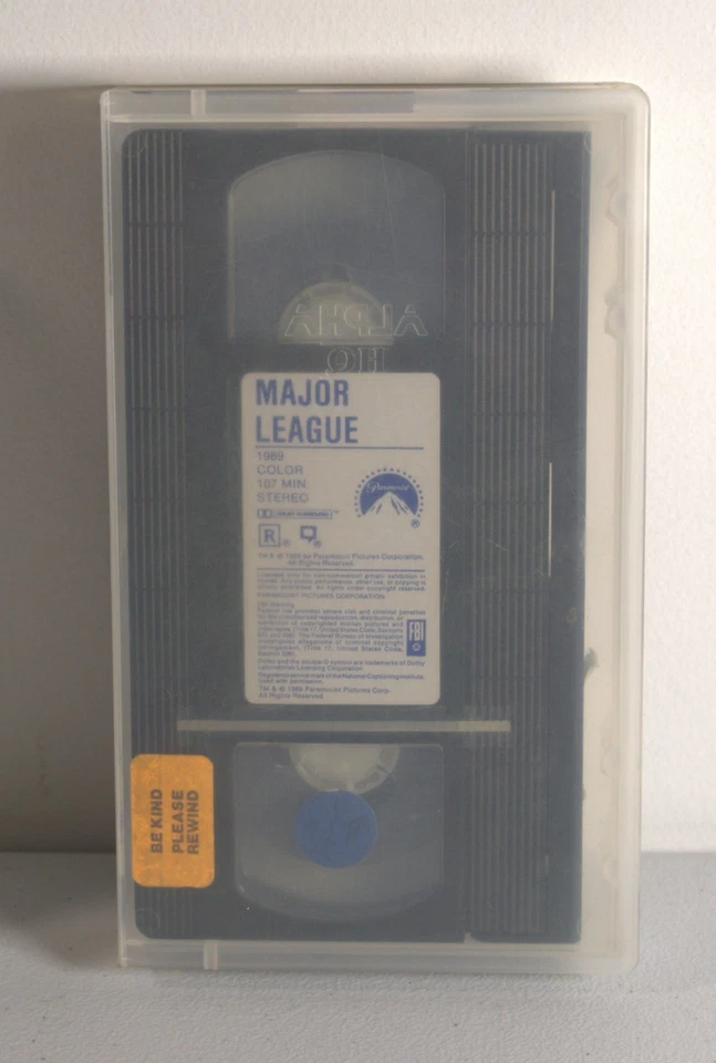 Major League (VHS) - Image 1 of 1