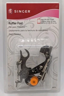 Pie con volantes SINGER para pliegues y recolectores Foto 1 de 4