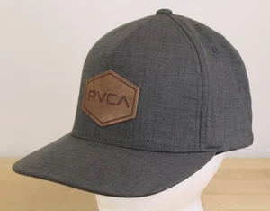 RVCA COMMONWEALTH Deluxe Hat Cap Snapback Gray - Picture 1 of 9