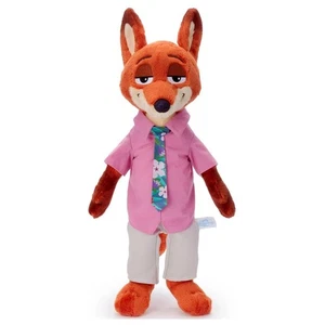 Takara Tomy Disney Zootopia 2 Muñeco de Peluche Juguete de Peluche M Nick Wilde Anime 2025 - Imagen 1 de 4