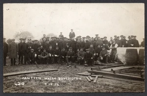 Postcard Bovington Wareham Dorset military Camp 1914 sent by publisher RP - Picture 1 of 3