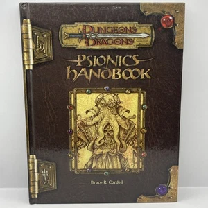 Psionics Handbook (Dungeons & Dragons d20 3.0 Fantasy Roleplaying) - Picture 1 of 8