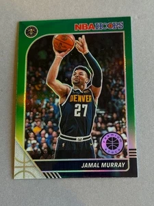Jamal Murray Green Prizm Refractor sp Insert 2019-20 Hoops Premium Stock Nuggets - Picture 1 of 2