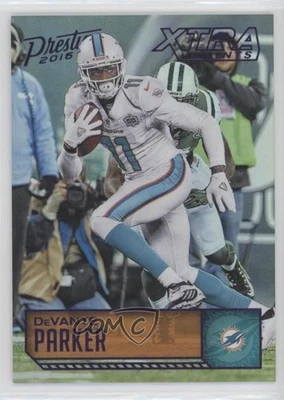 2016 Panini Prestige Xtra Points Purple /100 Devante Parker #107 - Image 1 of 2
