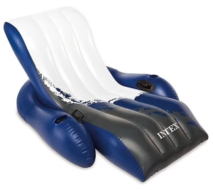Intex Floating Recliner Inflatable Lounge 71inch X 53inch - Picture 1 of 2