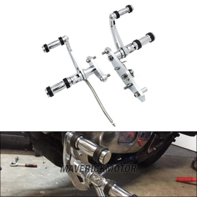 Pedales de control delantero para Kawasaki Vulcan VN 800 VN800A VN800B Classic 1995-06 Foto 1 de 4