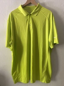 NIKE GOLF Tour Performance Herren Poloshirt Florent Gelb Dri-Fit Herren XXL - Bild 1 von 12