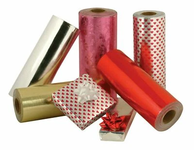 Jewelry 7.5" x 150ft Gift Wrapping Paper High Quality Assorted Christmas Holiday - Image 1 of 2
