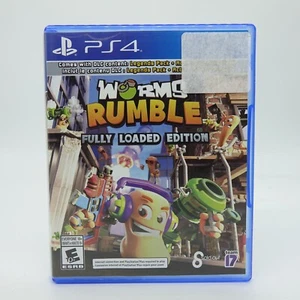 Worms Rumble: Fully Loaded Edition (PLAYSTATION 4 SONY 2021) CIB TEAM 17 TESTED - Picture 1 of 5