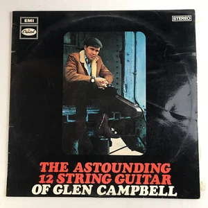 Glen Cambell (The Astounding 12 String Guitar) Vinyl LP Record Album - Picture 1 of 5