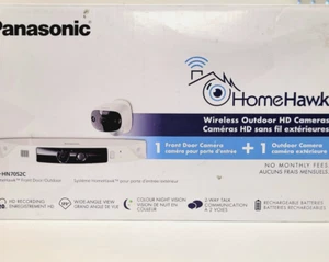 Cámara Panasonic HomeHawk KX-HN7052C WIFI 1 Puerta + 2 Exterior + Estación Base Trabajo - Imagen 1 de 1