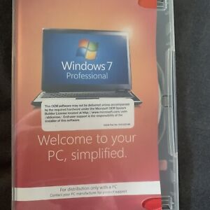 Windows 7 Professional Oem Cd Only No Code (07012024/3)