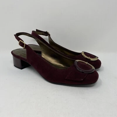 Bandolino Womens Buxildo 29800718 Block Heel Back Buckle Sandals Size 6M - Image 1 of 4