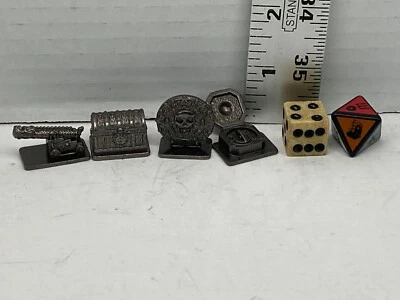 Scene It Pirates Of The Caribbean Dead Men Tell No Tales Game 4 Tokens & 2 Dice - Image 1 of 4