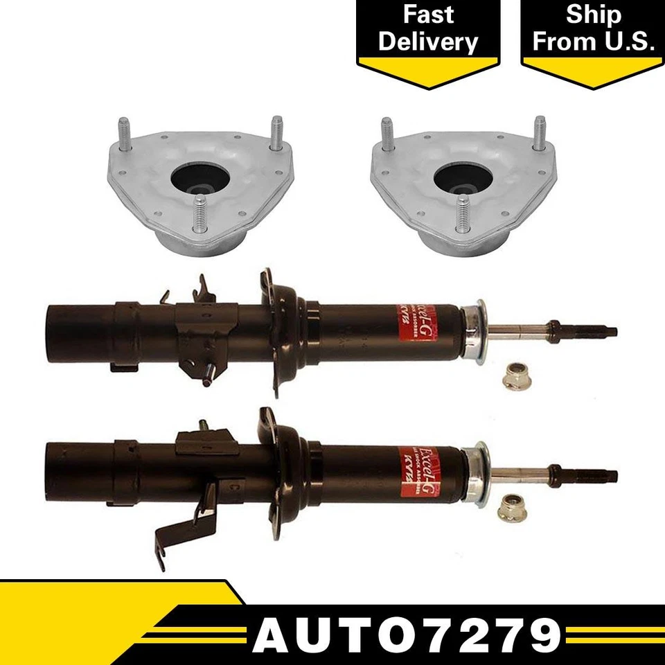 Montajes y puntales delanteros izquierdo y derecho KYB para Infiniti AWD EX35 2008 2010 Foto 1 de 4