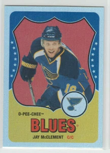 10/11 OPC St. Louis Blues Jay McClement Retro Rainbow card #125 - Picture 1 of 2