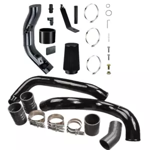 Intercooler Pipe Tube & Cold Air Intake Kit for Ford F250 F350 F450 F550 2003-07 - Picture 1 of 15