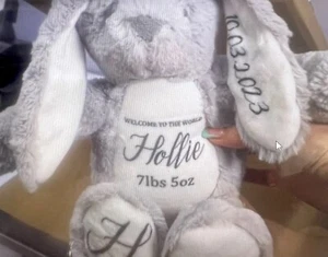 Customised Personalised Teddy/bunny - Picture 1 of 5