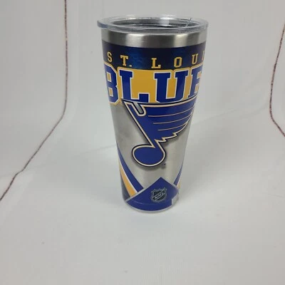 Vasos Tervis St Louis Blues Ice 20 OZ Vaso Acero Inoxidable Colores Azules Foto 1 de 4