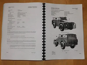Humber 1 Tonne. CT.Panzer.Technisches Handbuch. Technische Beschreibung.EMERS N252 - Bild 1 von 11