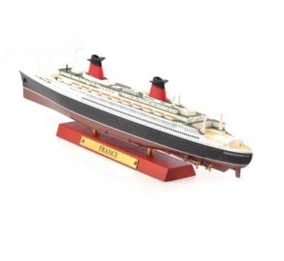1/1250 France Cruise Ship Atlas RMS Transatlantic Boat Replica Alloy Model Toy - Image 1 of 4