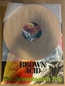 LP:  BROWN ACID - The Seventeenth Trip  NEW UNPLAYED V/A HEAVY PSYCH CREAM VINYL - Picture 1 of 3