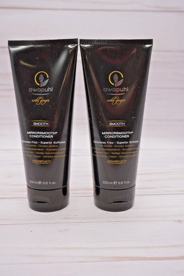 Lot of 2  Paul Mitchell Wild Ginger Smooth Mirrorsmooth Conditioner 6.8 oz Each - Image 1 of 4