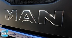 W.B.A. Aufkleber passend für Man Emblem TGS Euro 6 ab Bj 2013-2019 schwarz matt - Bild 1 von 9