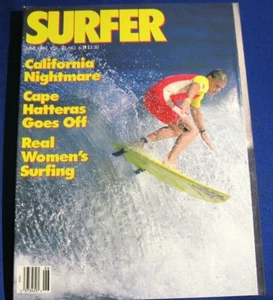 SURFER MAGAZINE-JUNE 1989-SCOTT BOUCHARD-ONEILL COLD WATER CLASSIC-MARTY THOMAS - Imagen 1 de 5
