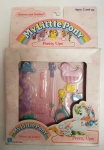 Vintage 80er My Little Pony "Kittens & Teddies" Pretty Ups Haarschmuck RAR e - Bild 1 von 6