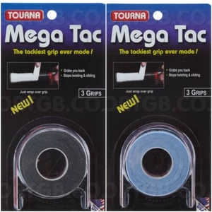 RUCKET GRIP OVERGRIP - TOURNA MEGA TAC 3 GRIPS ROLLE - TENNIS SQUASH BADMINTON - Bild 1 von 4