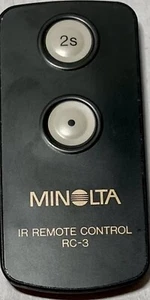 Minolta RC-3 IR Remote Control for Minolta Cameras FREE SHIPPING - Picture 1 of 2