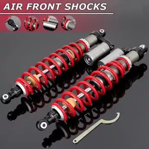FOR POLARIS RZR 800 S 2009-2014 UTV STAGE 4 FRONT SHOCK ABSORBERS SET ADJUSTABLE - Picture 1 of 17