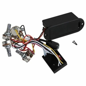 Guitar Prewired Wiring Harness Bass Guitar Black ABS Active Convenient - Picture 1 of 6