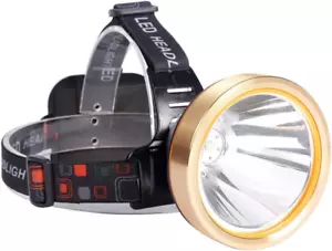 Coon Hunting Light Super Bright Headlamp Rechargeable Ergonomic LED Spotlight He - Picture 1 of 12