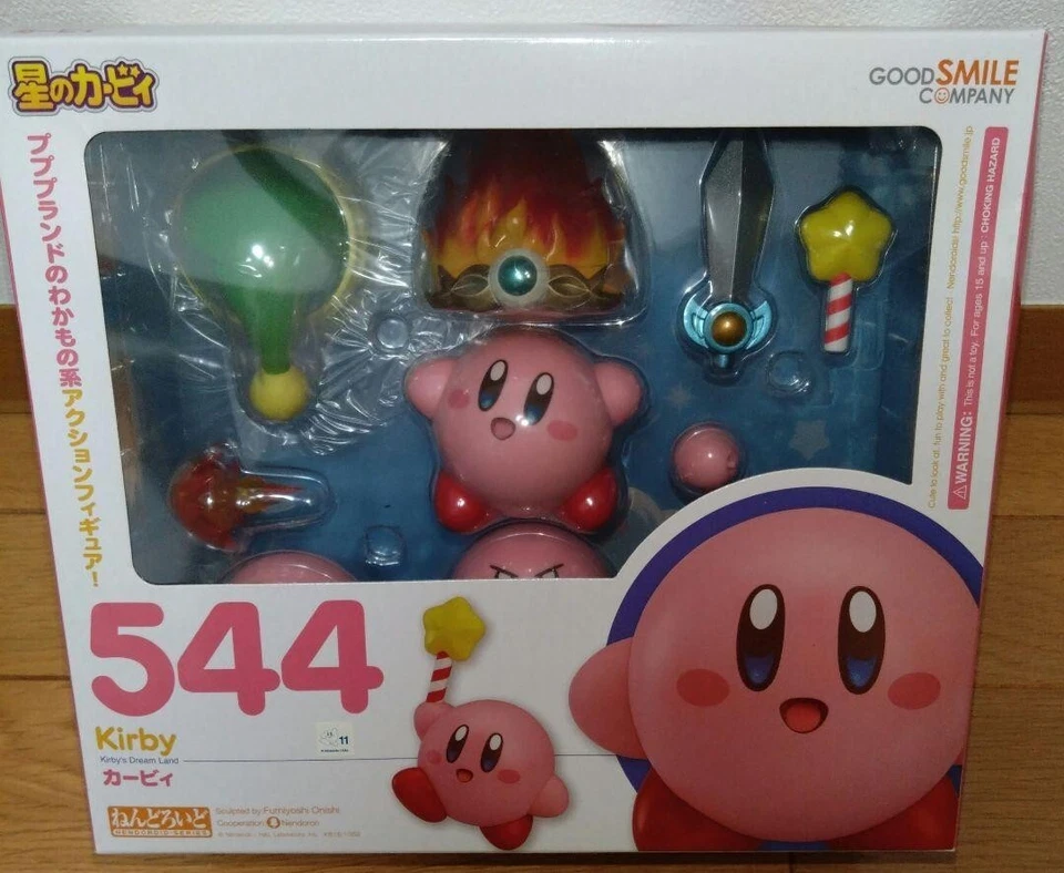 Nendoroid 544 Kirby's Dream Land Kirby PVC 塑像 Good Smile Company 日本 — 第 1/4 张图片