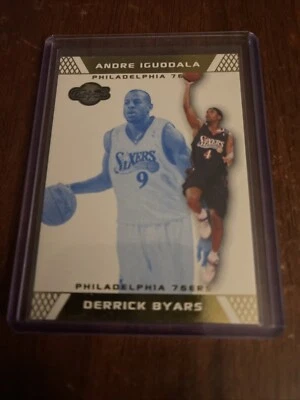 2007 Topps Co-signers Derrick Byars  Andre Iguodala /89 - Image 1 of 2